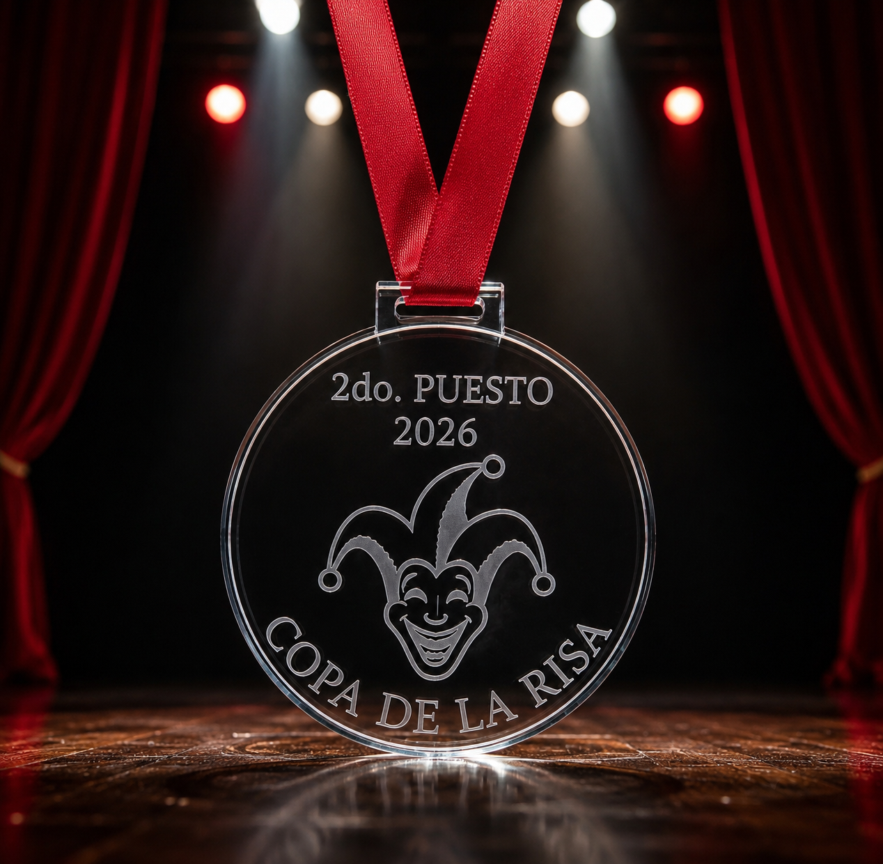 Copa de la Risa - Medalla 2do puesto 2026